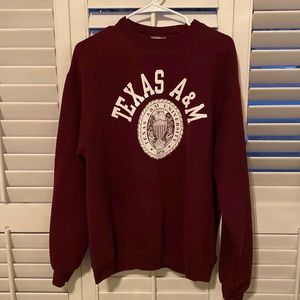 Champion Texas A&M College crewneck sweatshirt